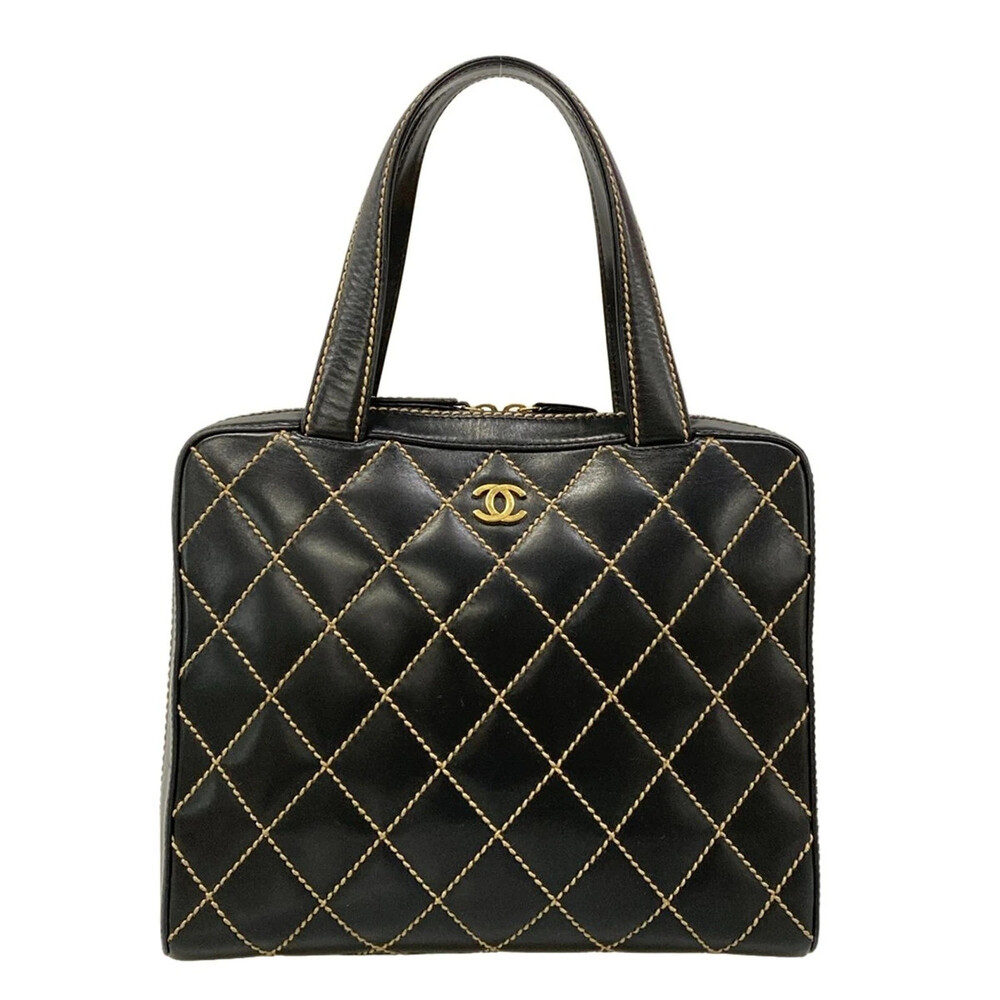 Chanel Wild Stitch Black Leather #332810C18B